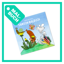 Lade das Bild in den Galerie-Viewer, Buch "Samson Malbuch"